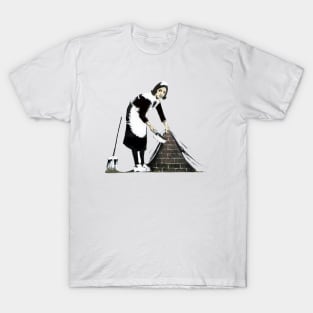 BANKSY Sweep Under the Carpet T-Shirt